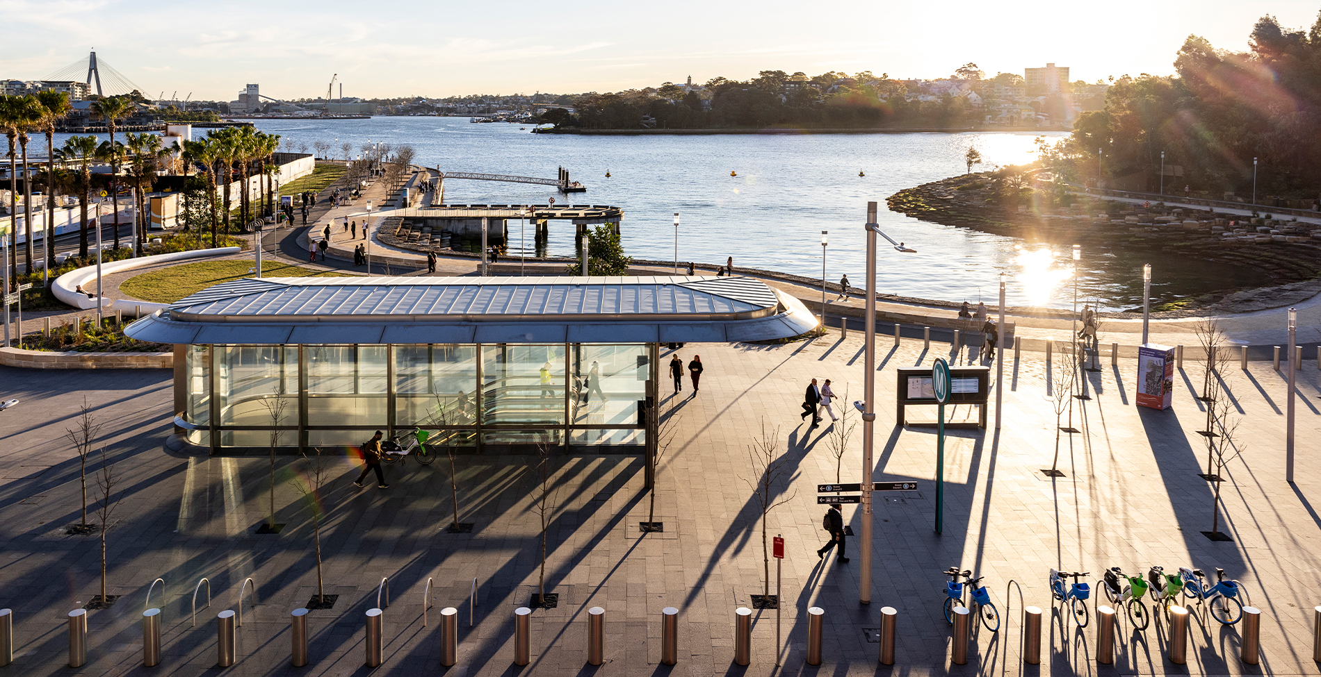 Barangaroo Metro Station + Precinct
